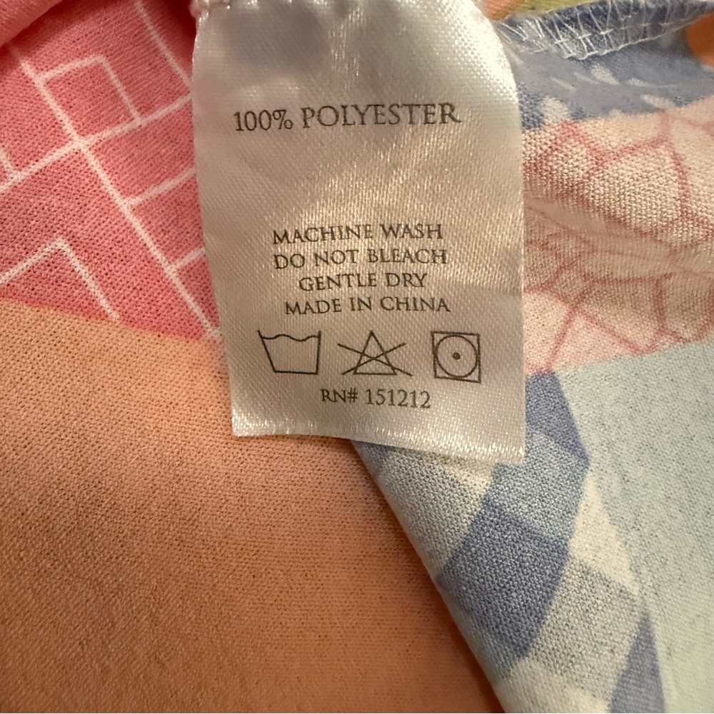 Michelle McDowell/Mary Square Patchwork Print Blo… - image 5